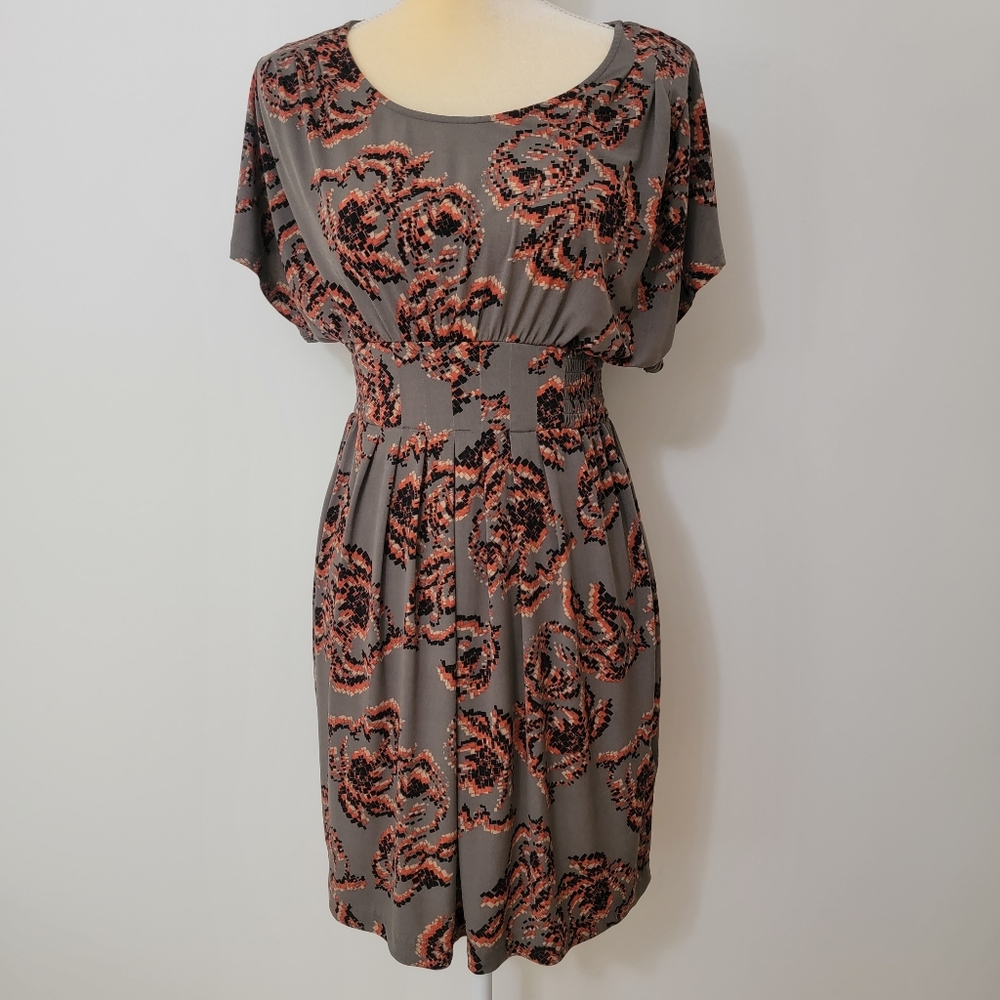 Elle Gray Mini Dress Size S